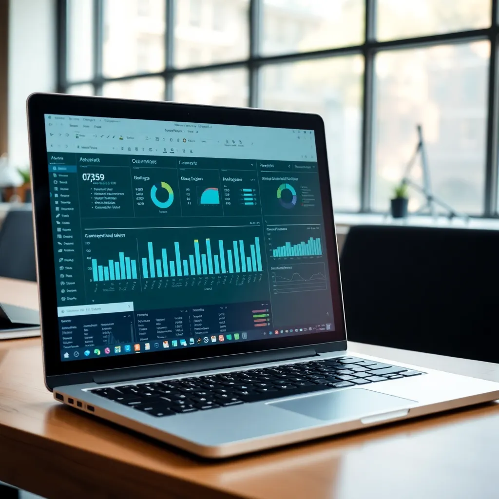 Professionele Excel dashboard met datavisualisaties