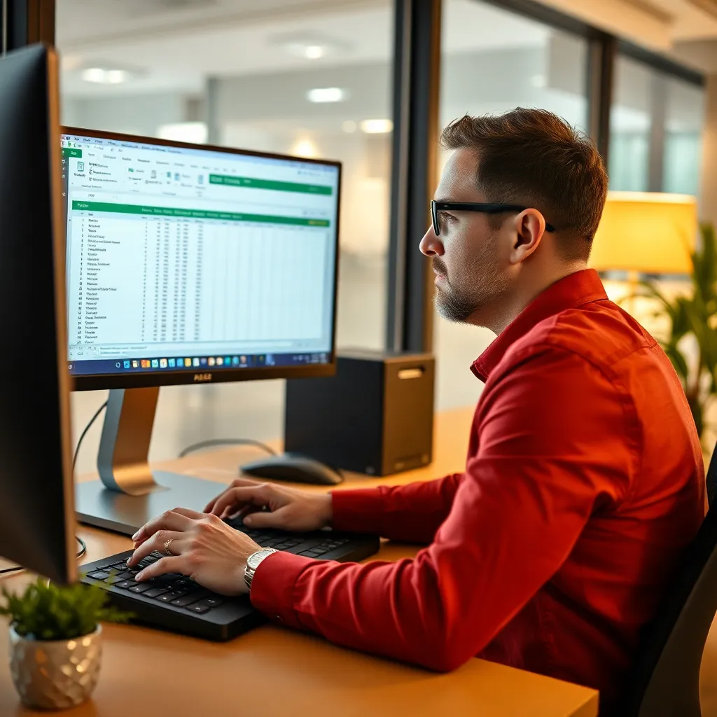 Nederlandse professional werkt met Power Query in Excel