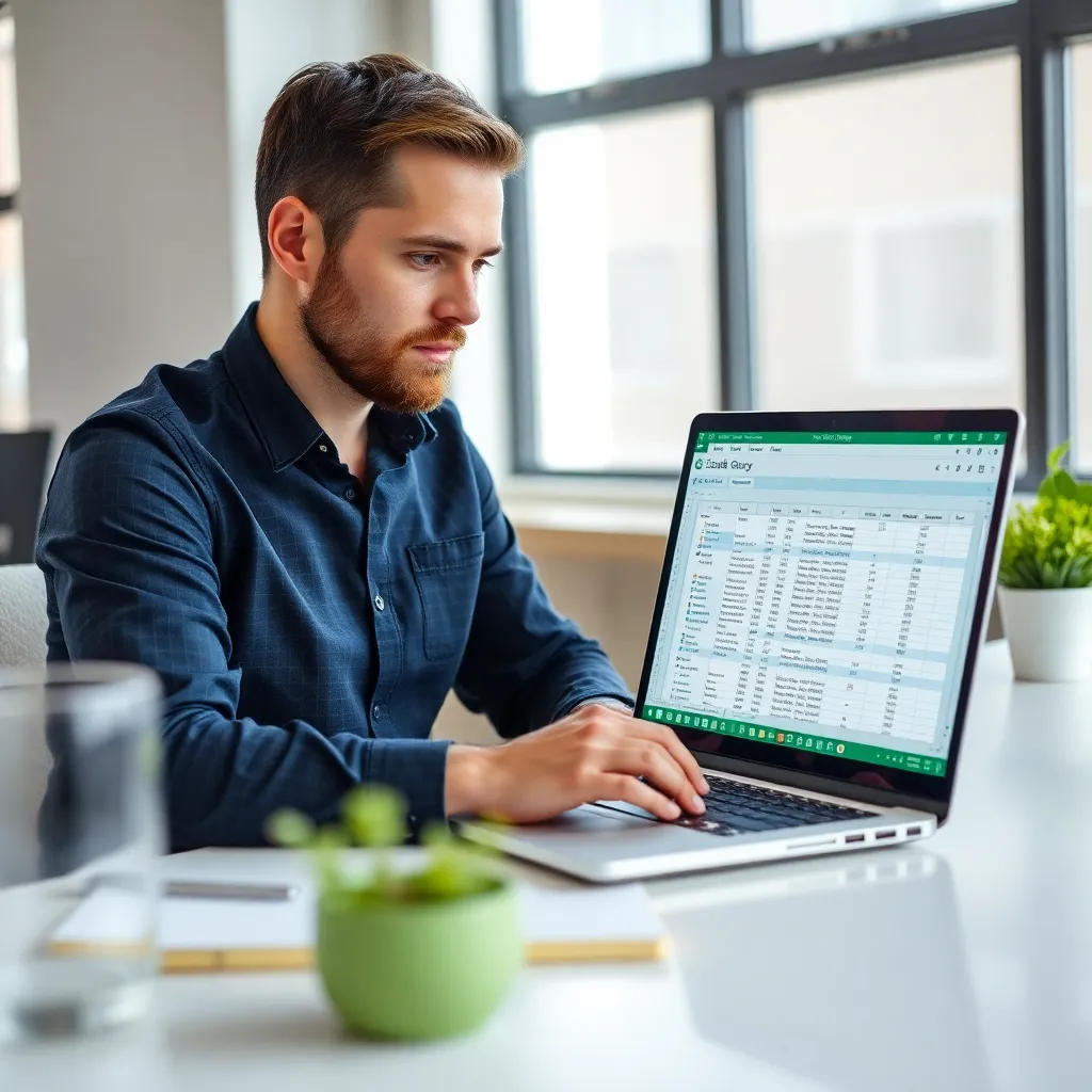 Excel VBA code op computerscherm in Nederlands kantoor
