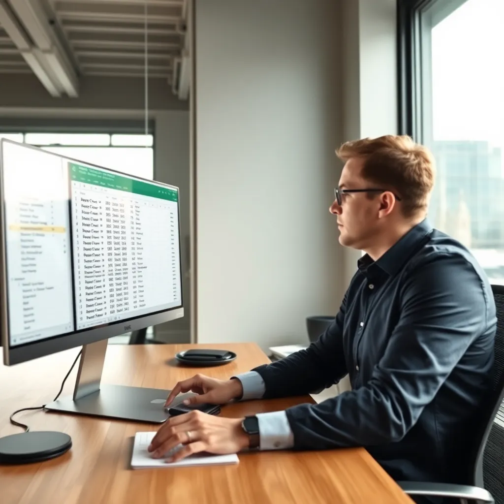 Nederlandse professional werkt met Power Query in Excel