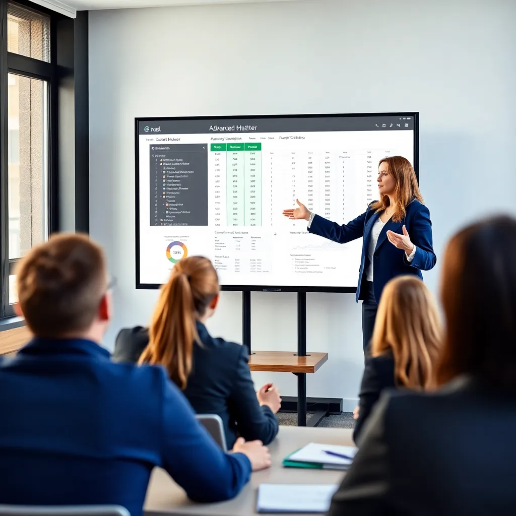 Professionele Excel dashboard met datavisualisaties