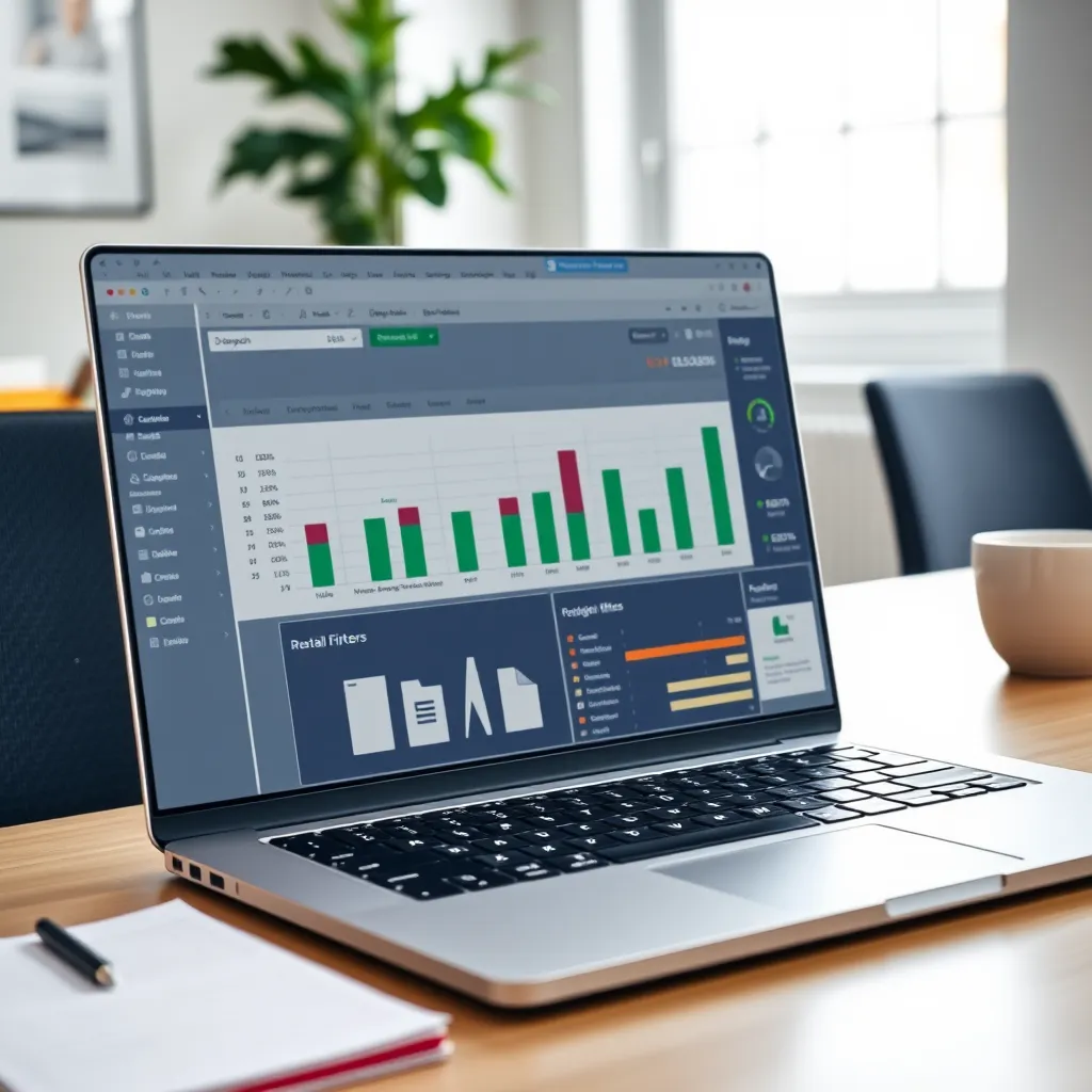 Interactief Excel verkoopprestaties dashboard met regionale filters en KPI-kaarten