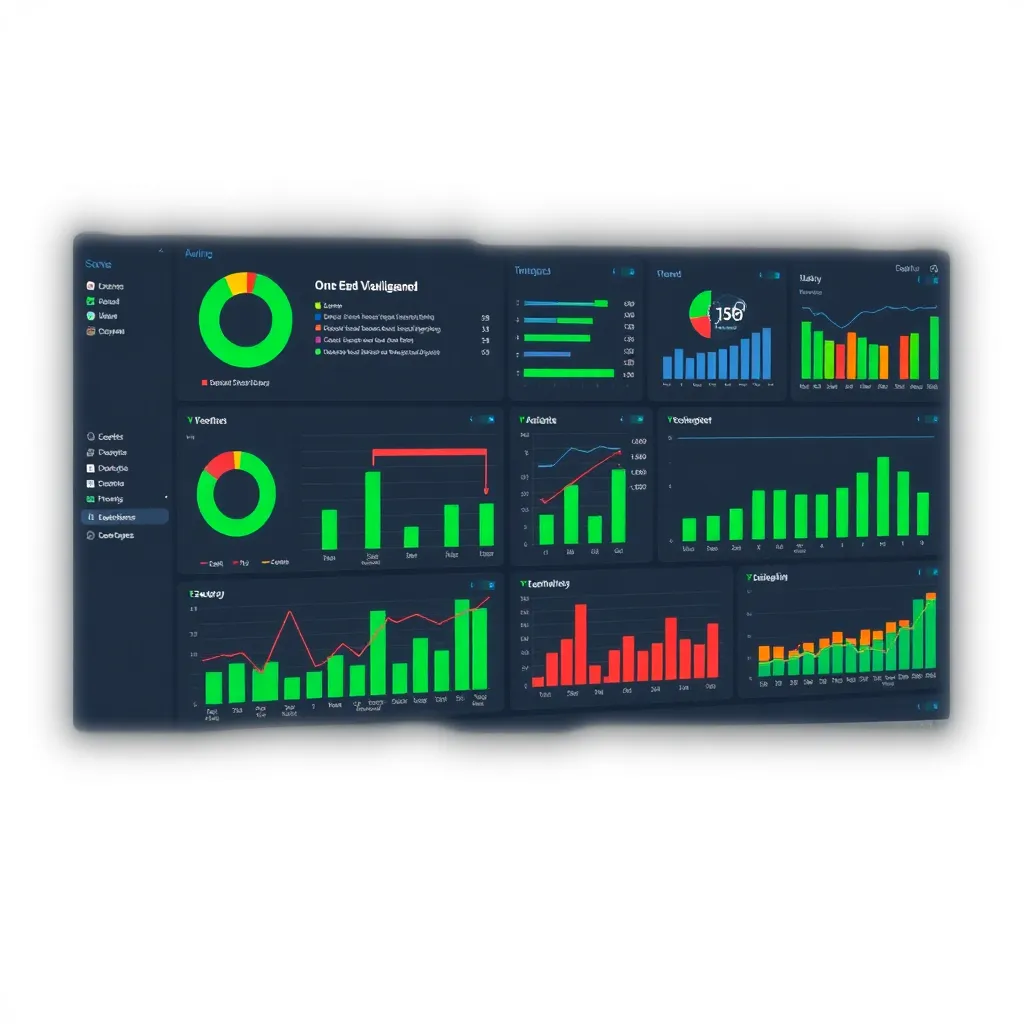Professioneel Excel dashboard met KPI's en grafieken voor Nederlandse bedrijfsrapportage
